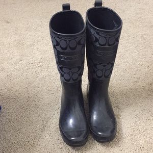 Coach Rain Boots